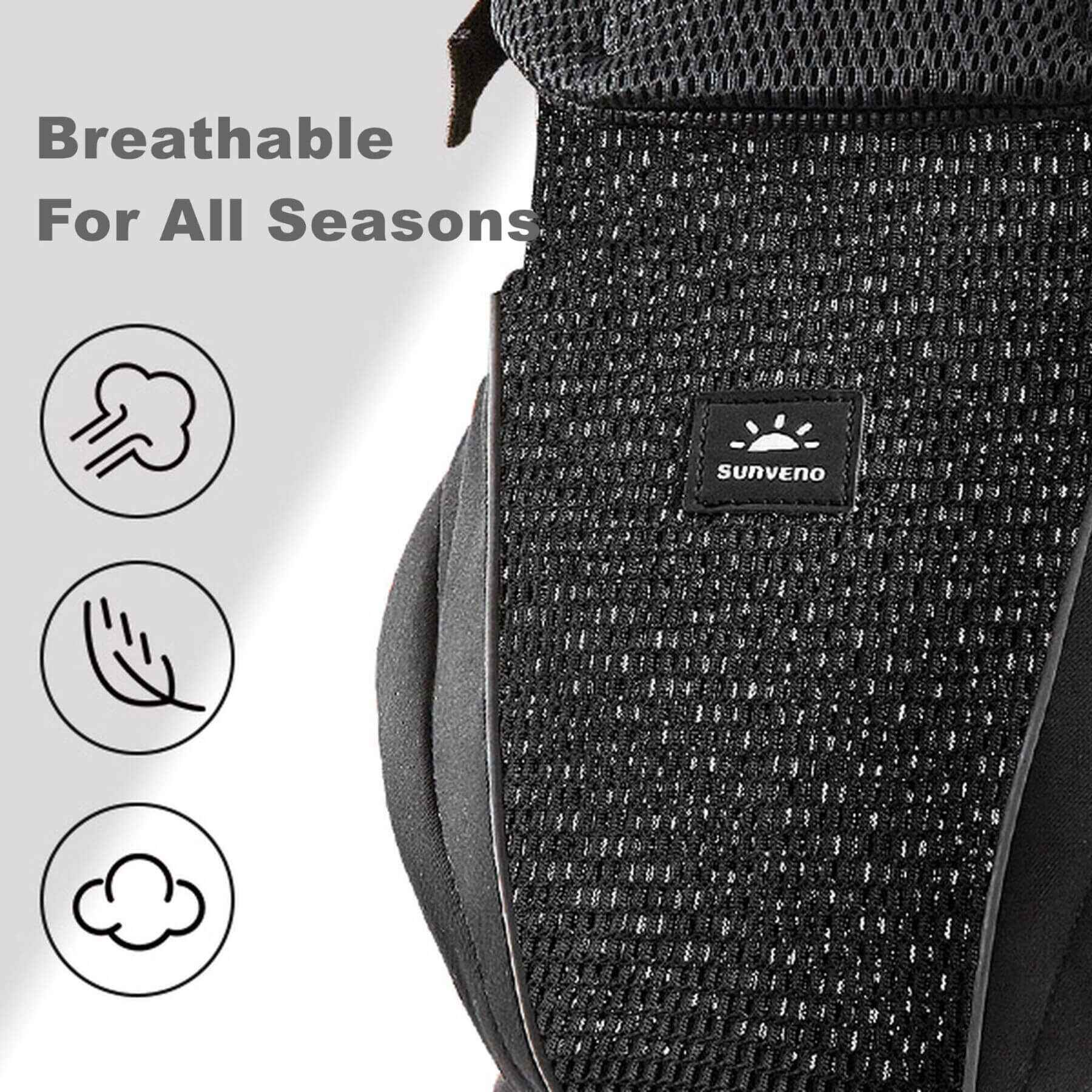 Close-up of Sunveno All-in-One Baby Carrier