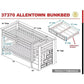 ACME Allentown Twin/Twin Wood Bunk Bed & Trundle | White