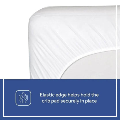 Sealy Allergy Protection Plus Fitted Crib Mattress Pad - Detail