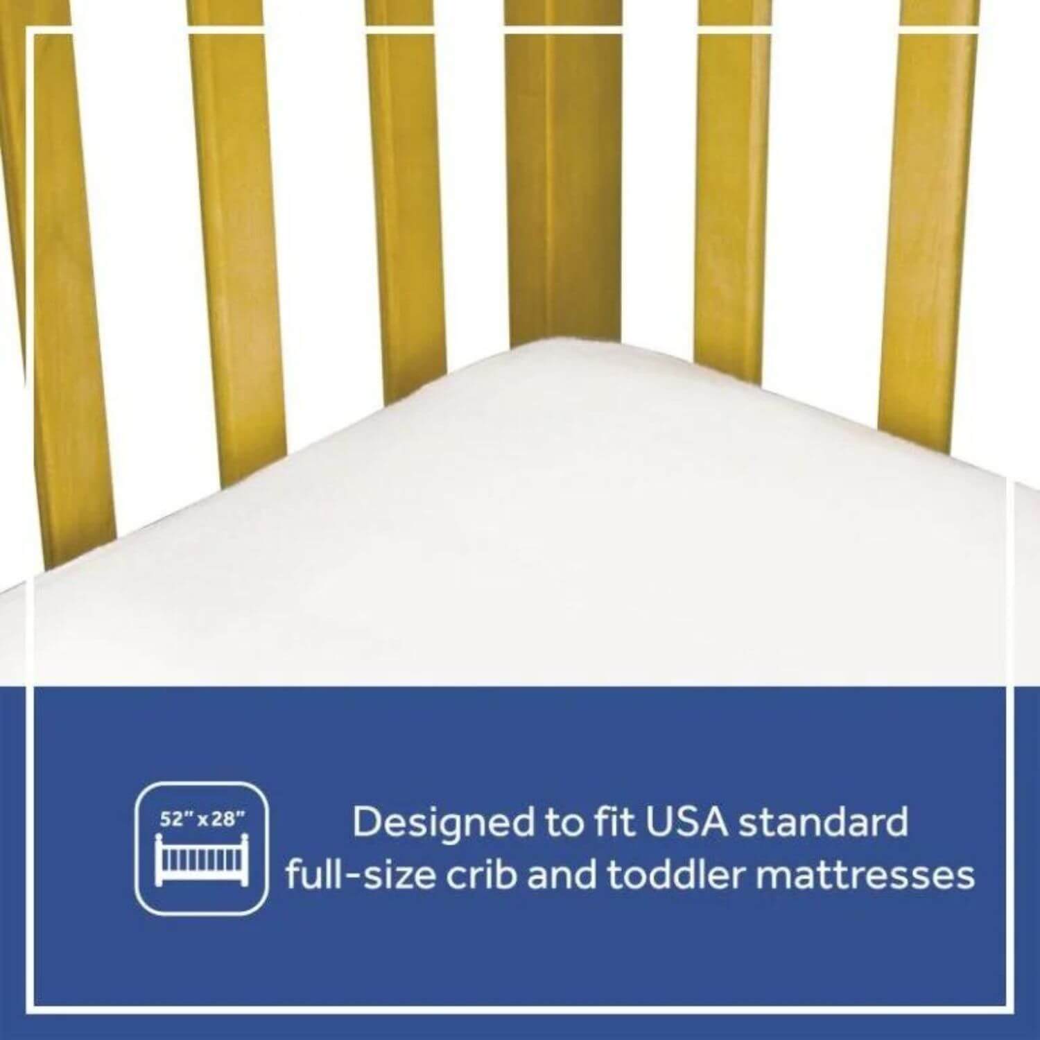 Sealy Allergy Protection Plus Fitted Crib Mattress Pad - Detail