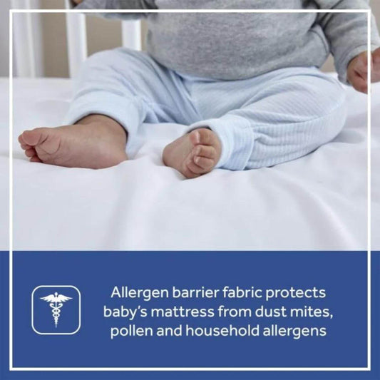 Sealy Allergy Protection Plus Fitted Crib Mattress Pad - Detail
