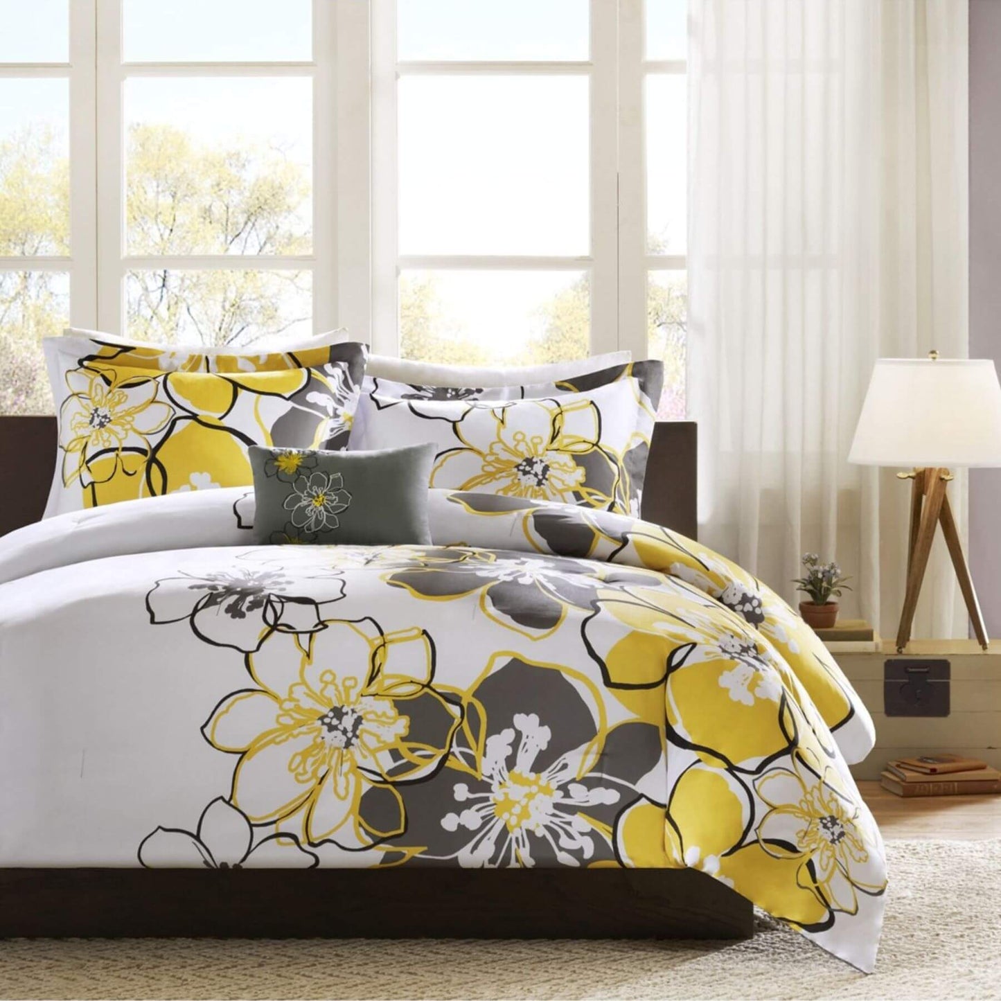 Allison Floral Comforter Set