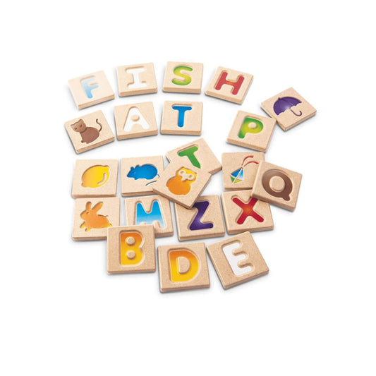 PlanToys Alphabet A-Z Gradient Tiles