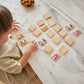 Baby Playing PlanToys Animals Memo