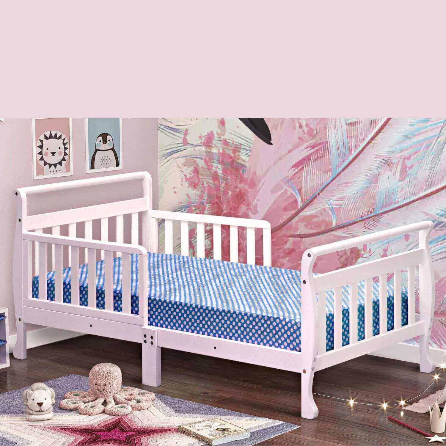 AFG Baby Furniture Anna Toddler Bed White