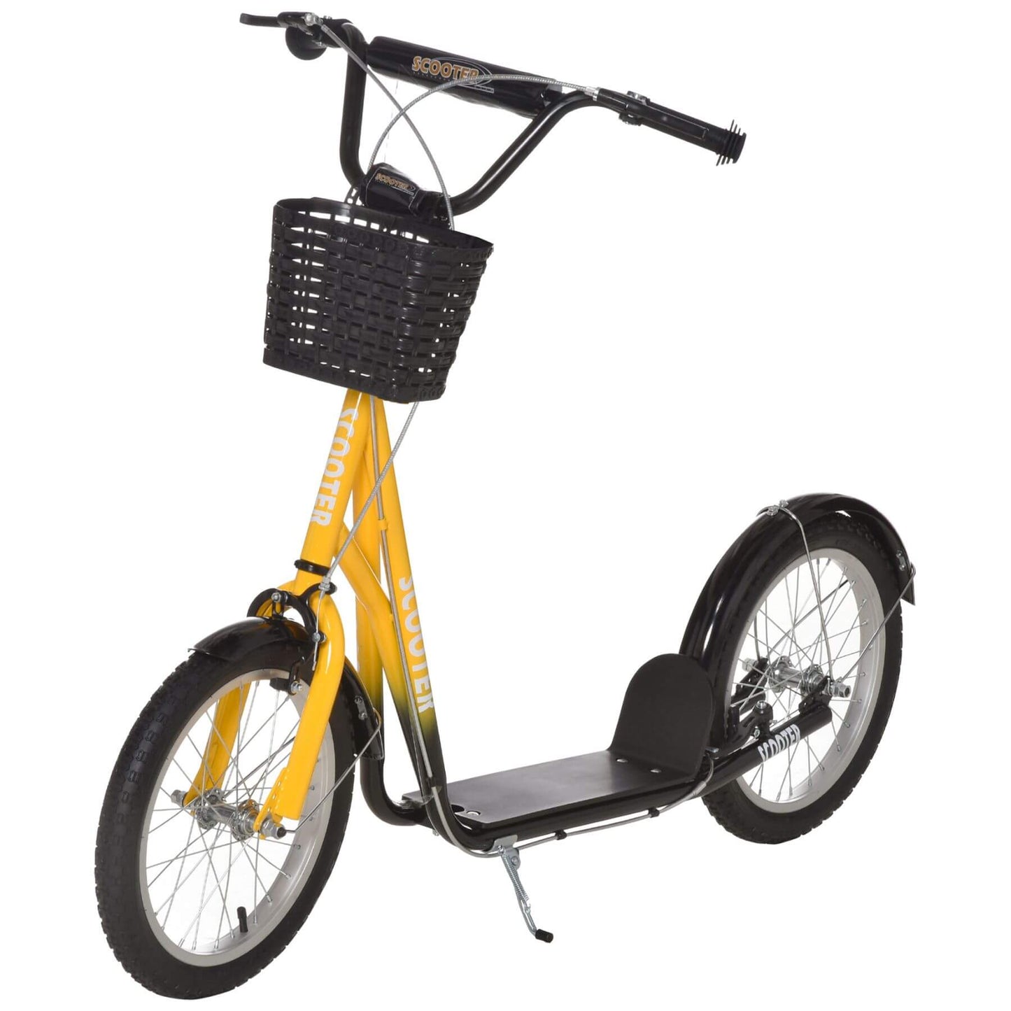 Aosom Youth Scooter - Yellow