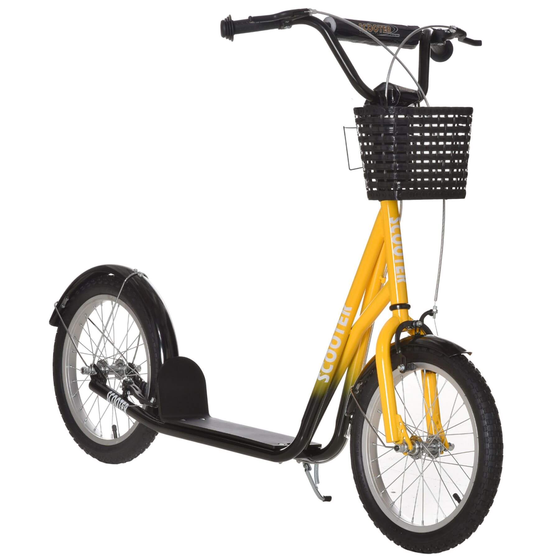 Aosom Youth Scooter - Yellow