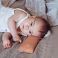 Baby Sleeping on Unique Love Design Aroma Cushion ‘Hello Happy Soul’ Golden ight