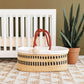 Plum+Sparrow Ashwood No Hood African Moses Basket