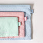 Detail of augustnoa Flat Pouch Set Sorbet