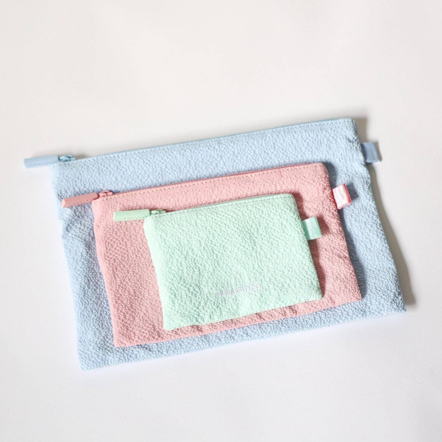 augustnoa Flat Pouch Set Sorbet