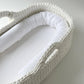 Detail of Unique Love Design Baby Basket Bed Snake Pure White