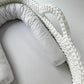 Detail of Unique Love Design Baby Basket Bed Snake Soft Grey