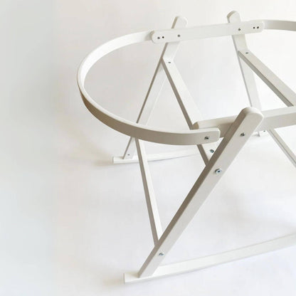 Unique Love Design Baby Cradle for Baby Basket White