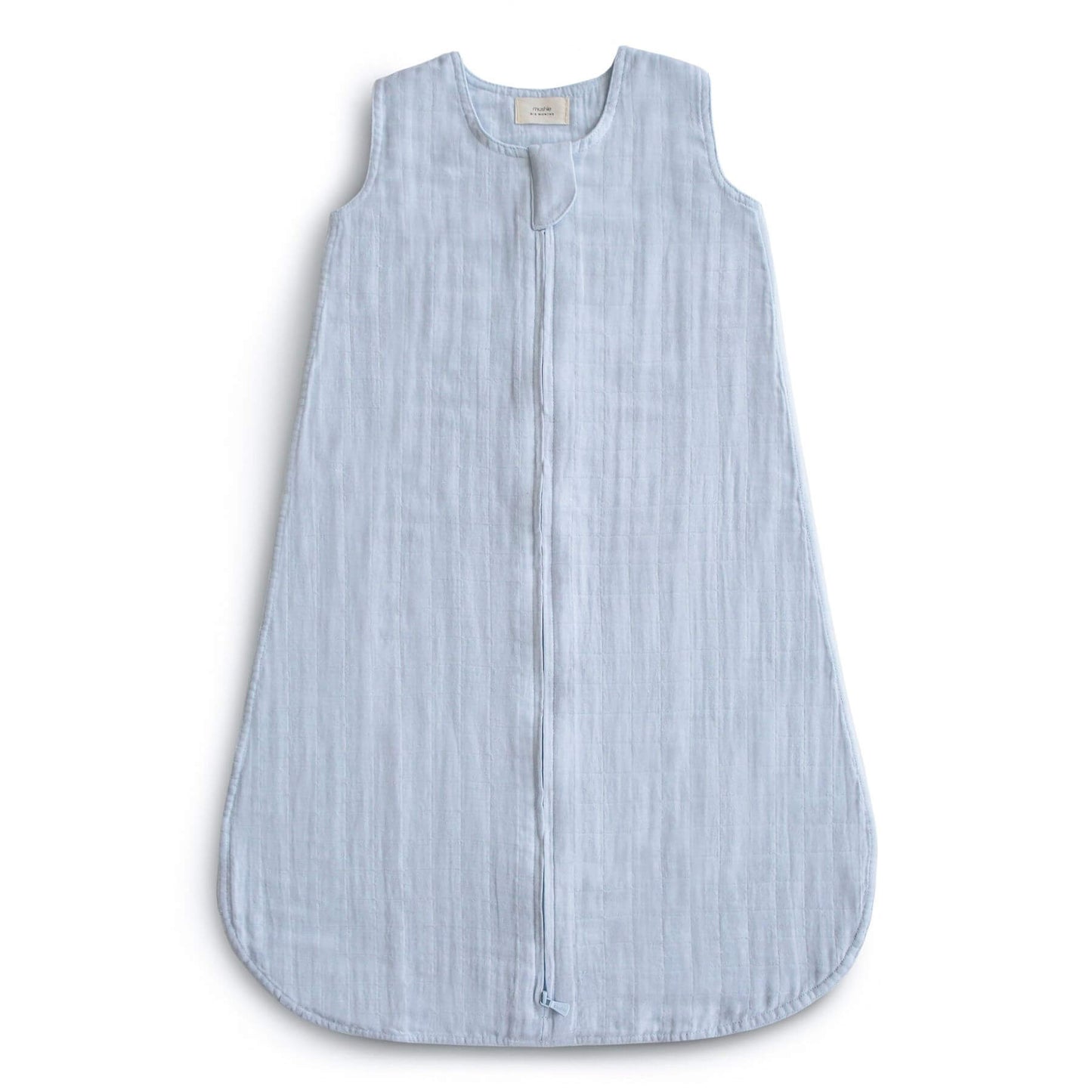 Mushie Organic Cotton Sleep Bag - Baby Blue