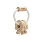 PlanToys Baby Key Rattle - Natural