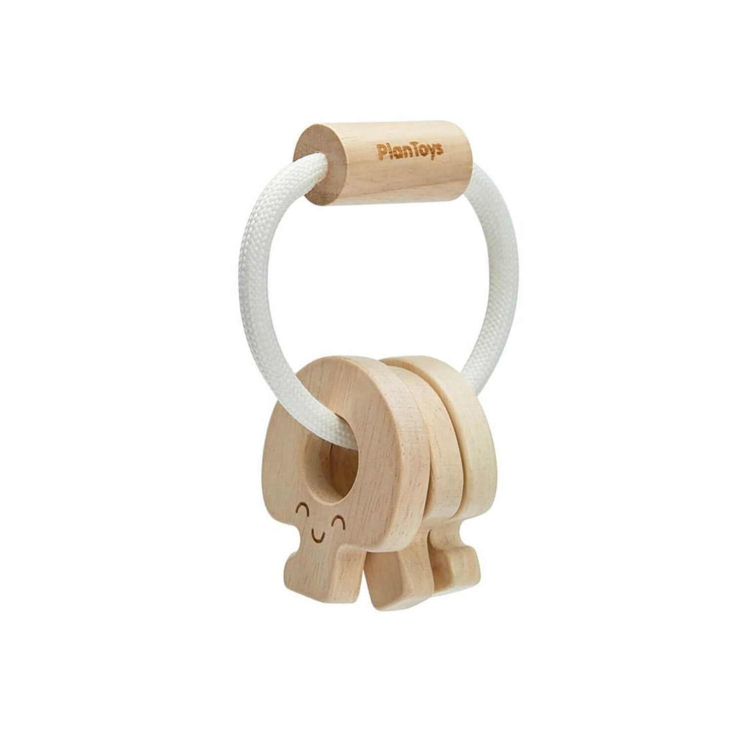 PlanToys Baby Key Rattle - Natural