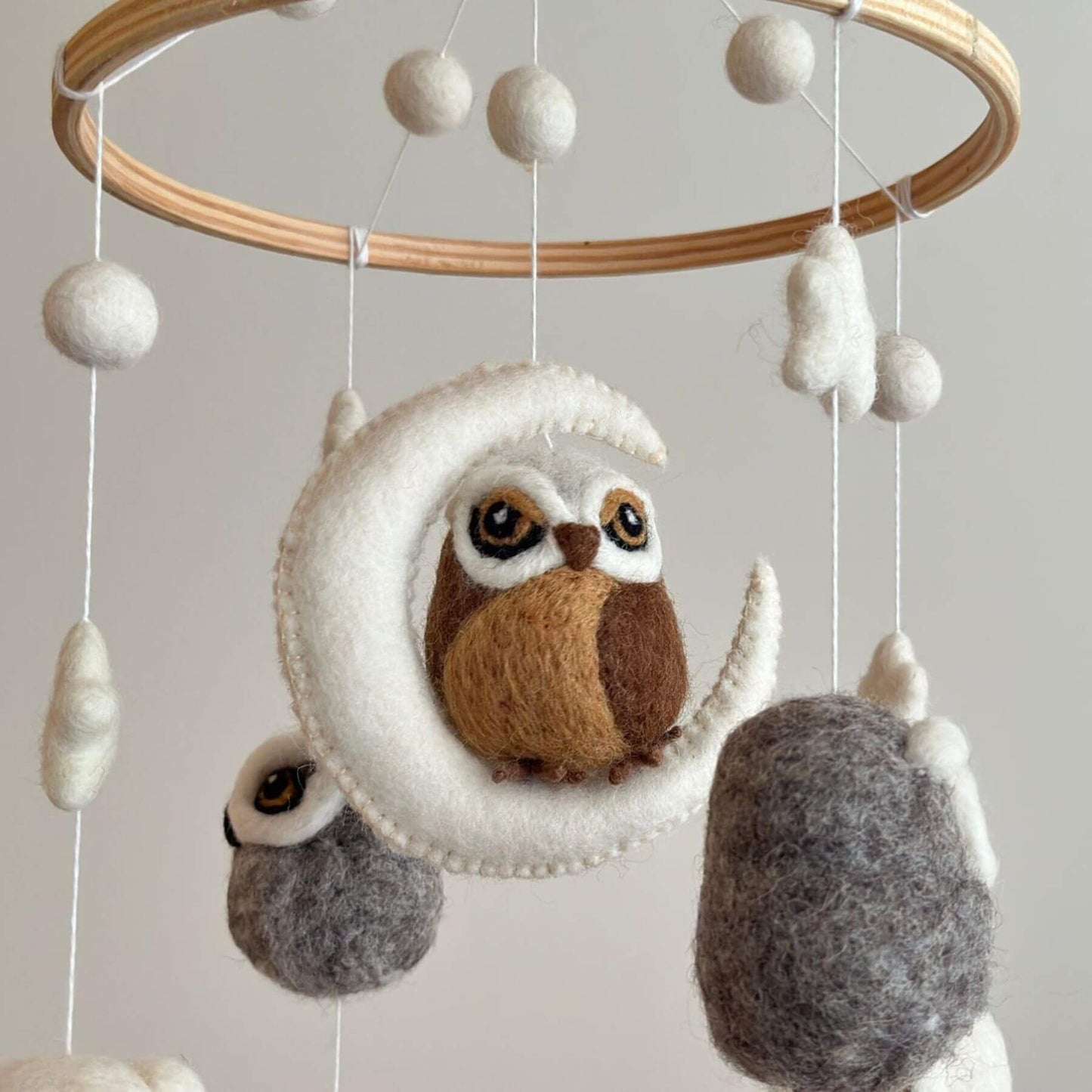 Ganapati Crafts Co. Baby Mobile - Owl
