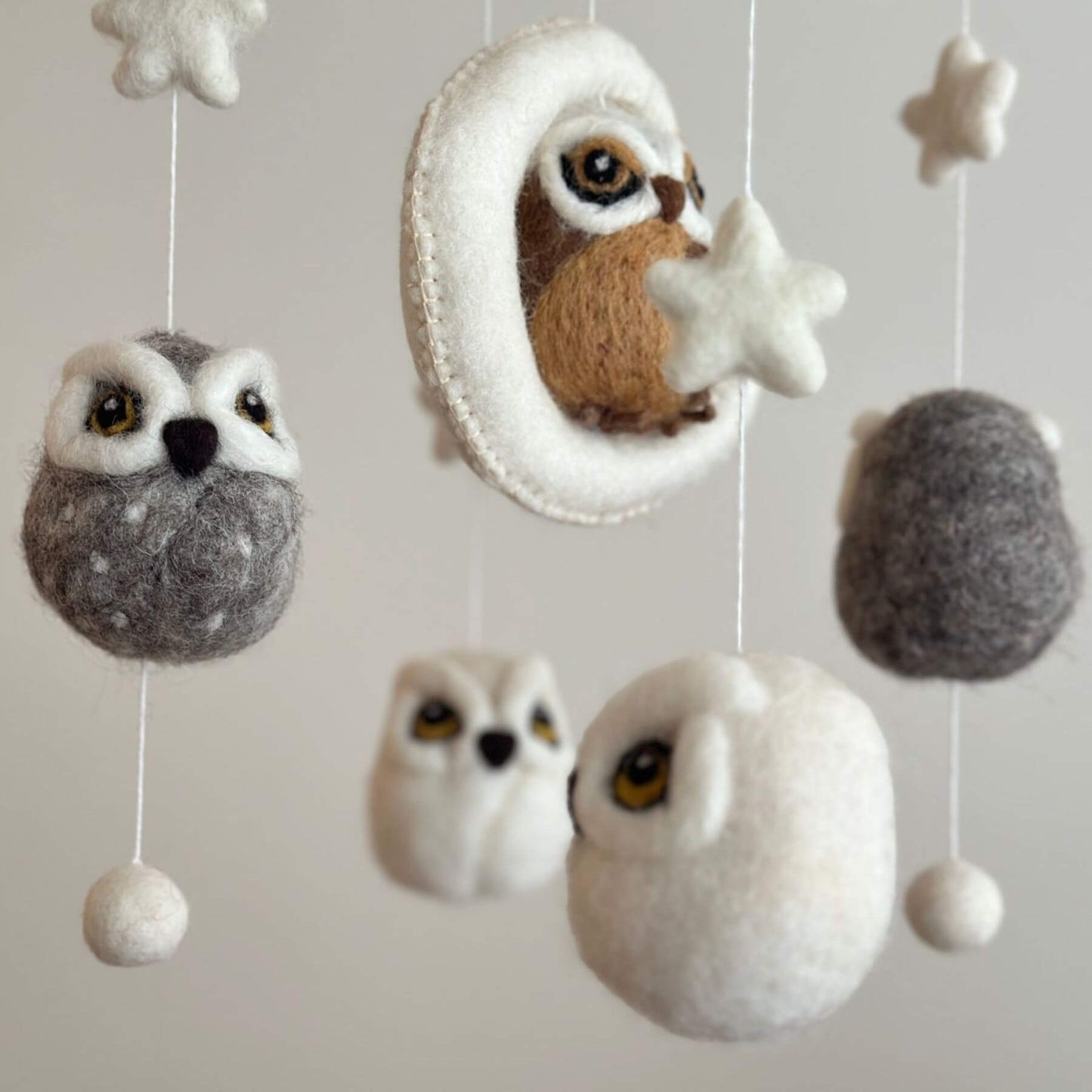 Ganapati Crafts Co. Baby Mobile - Owl
