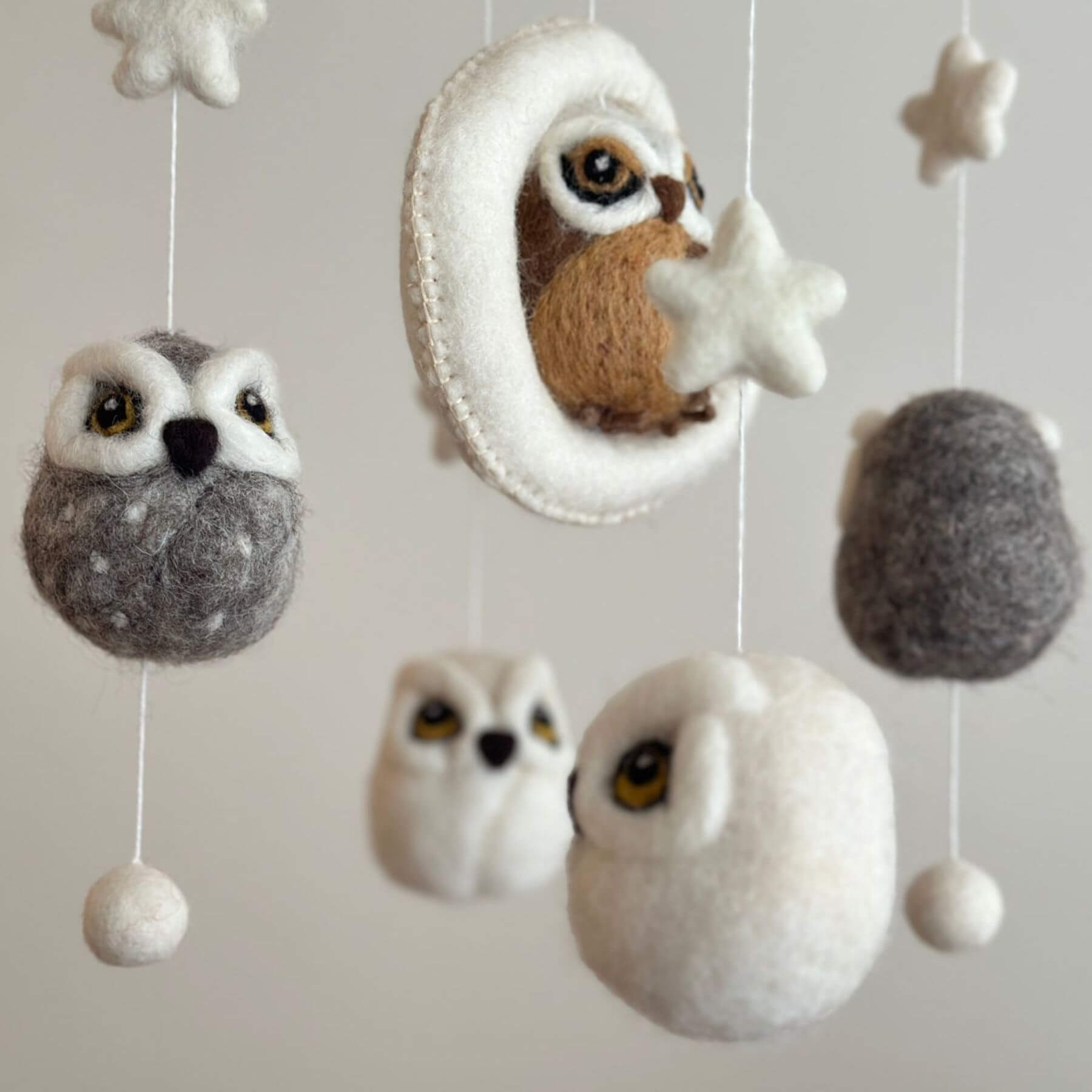 Ganapati Crafts Co. Baby Mobile - Owl