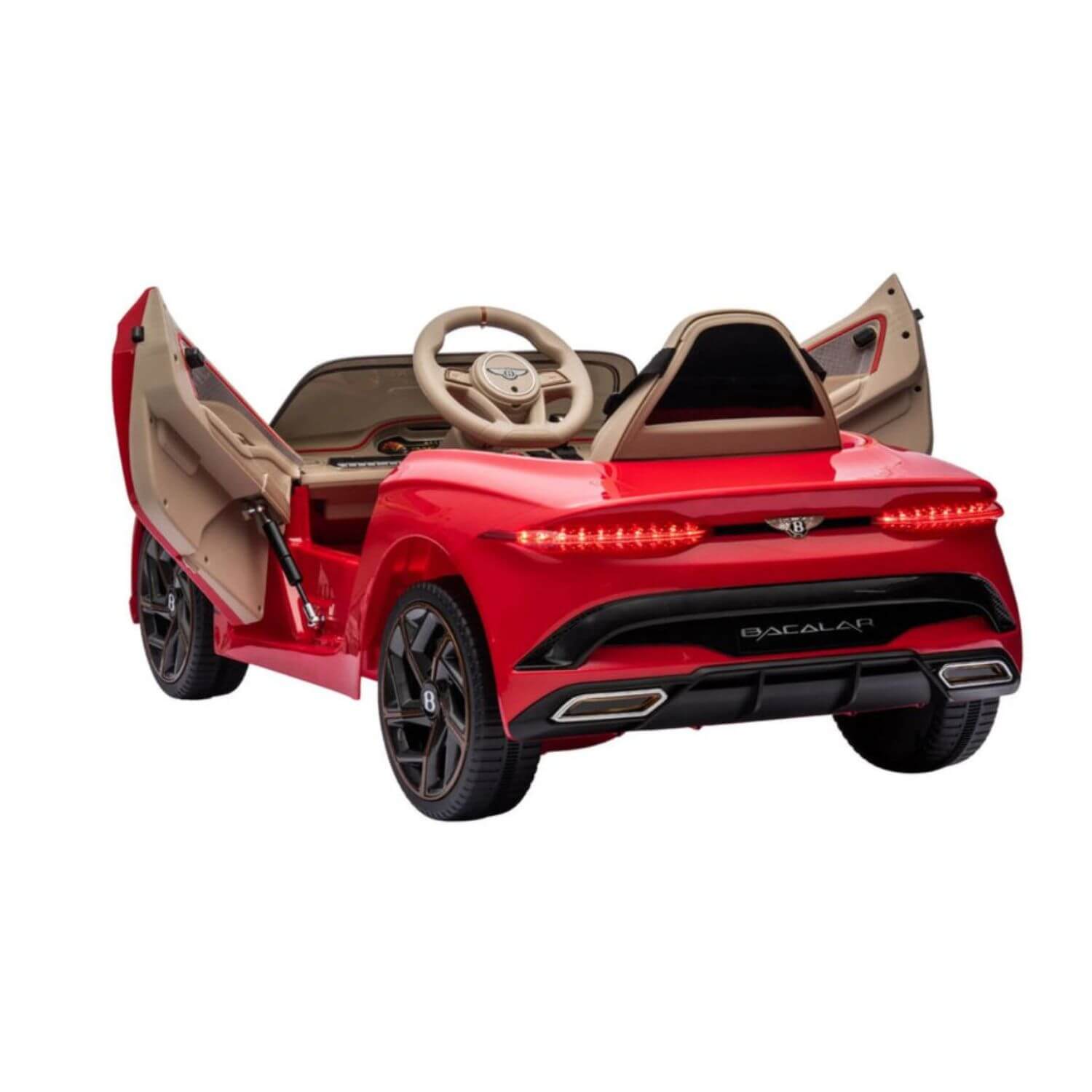 Bentley Bacalar Electric Ride-On Car Red