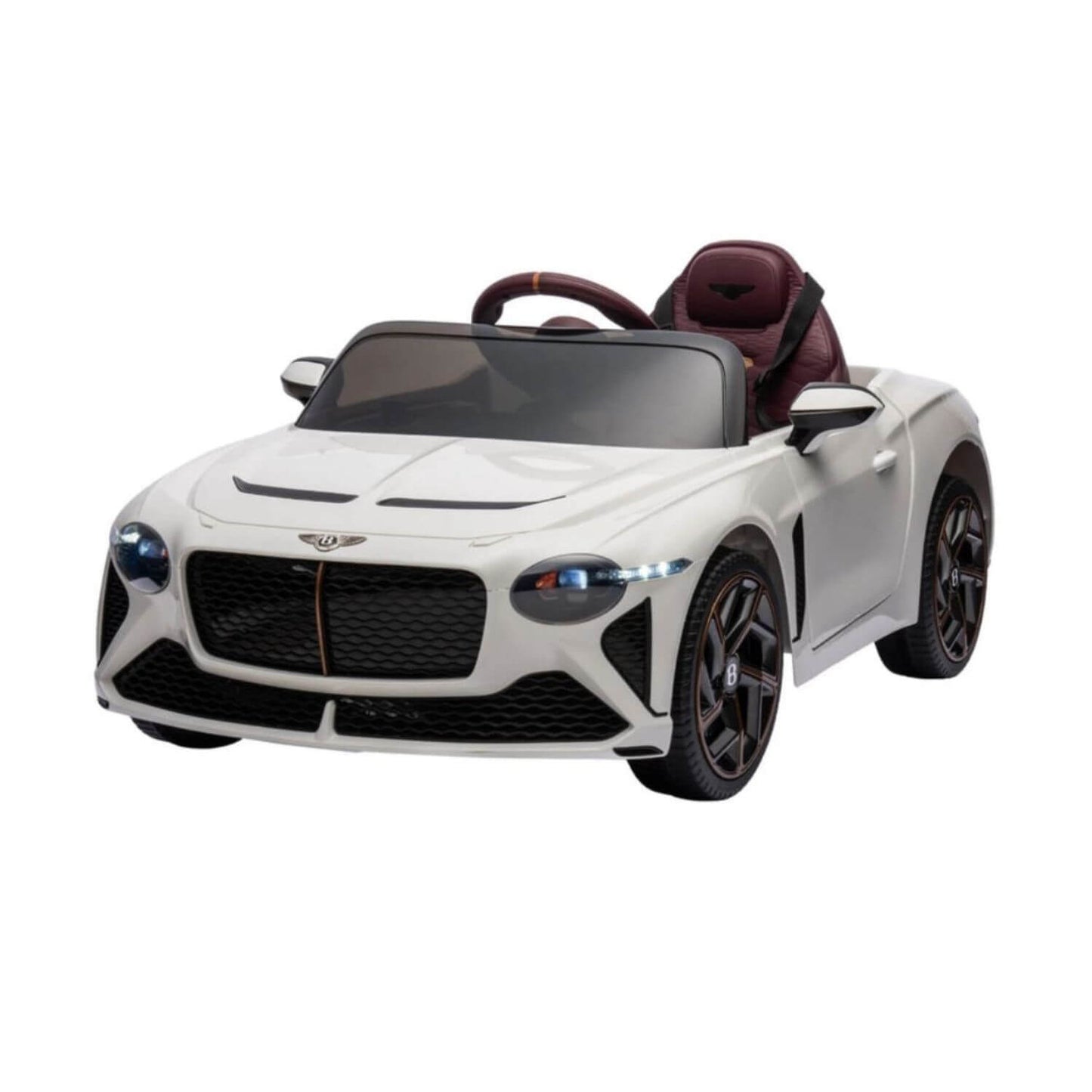 Bentley Bacalar Electric Ride-On Car White