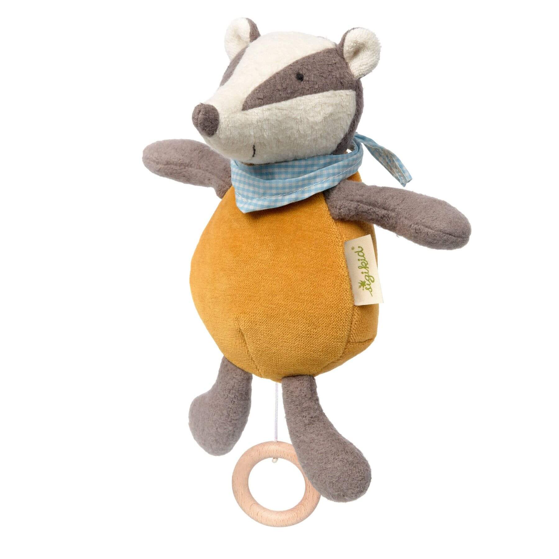 sigikid Organic Badger Musical Toy
