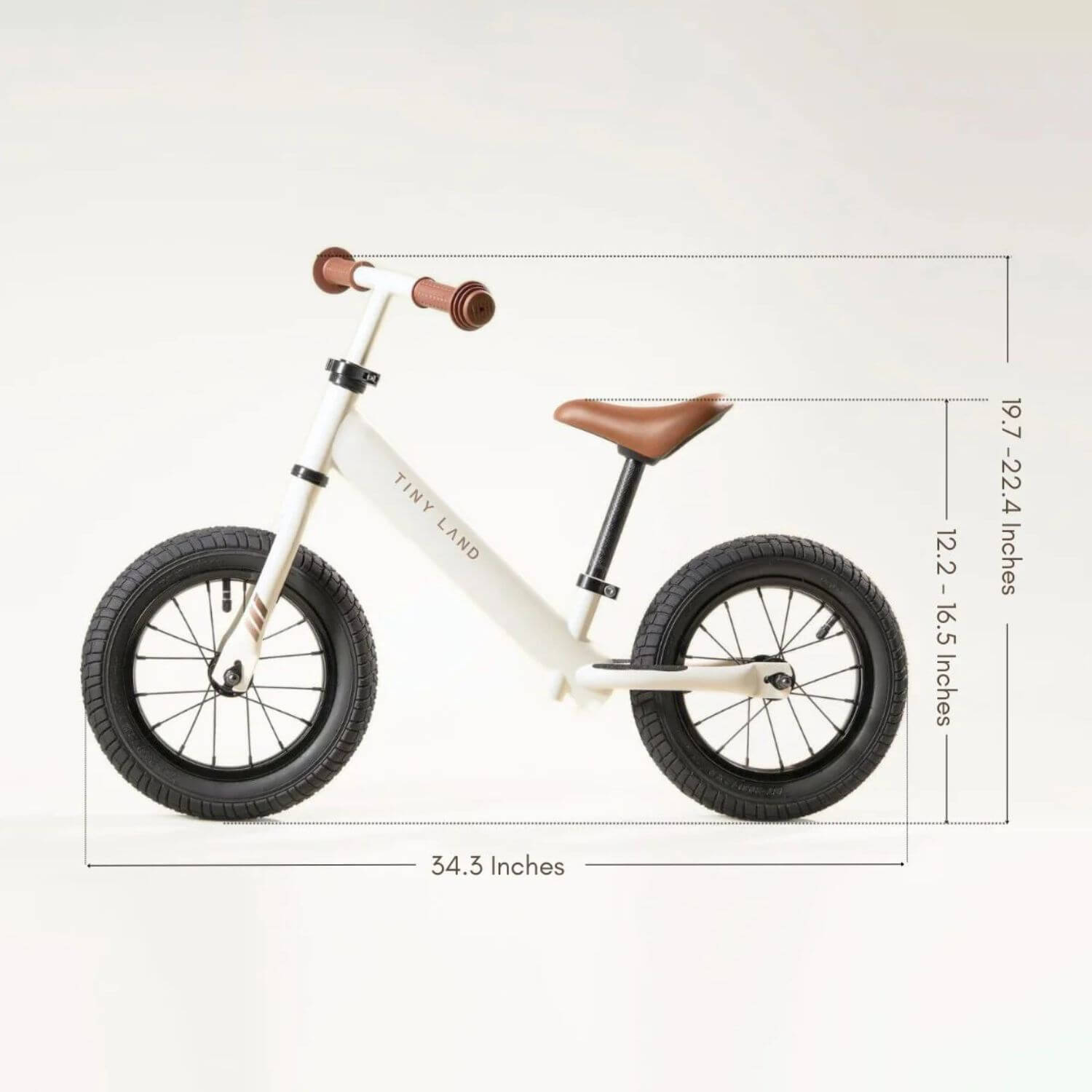 Tiny Land® Balance Bike - Milky White