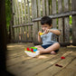 Boy Playing PlanToys Balancing Boat