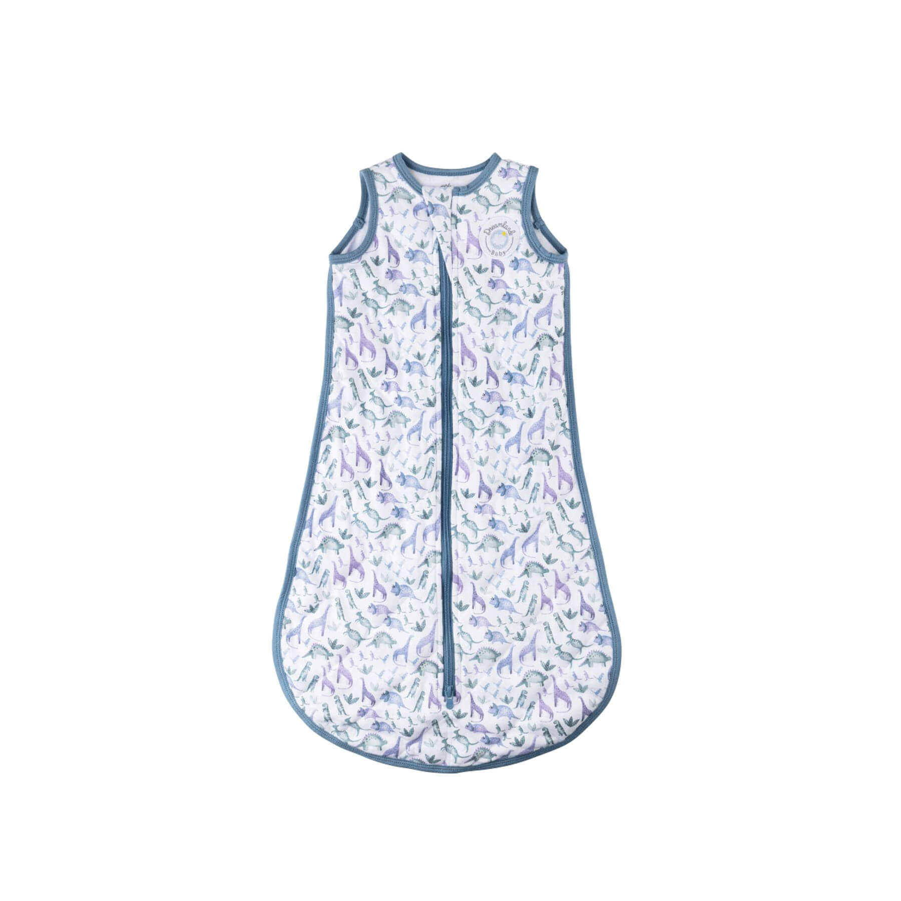 Bamboo Classic Sleep Sack - Dino Blue