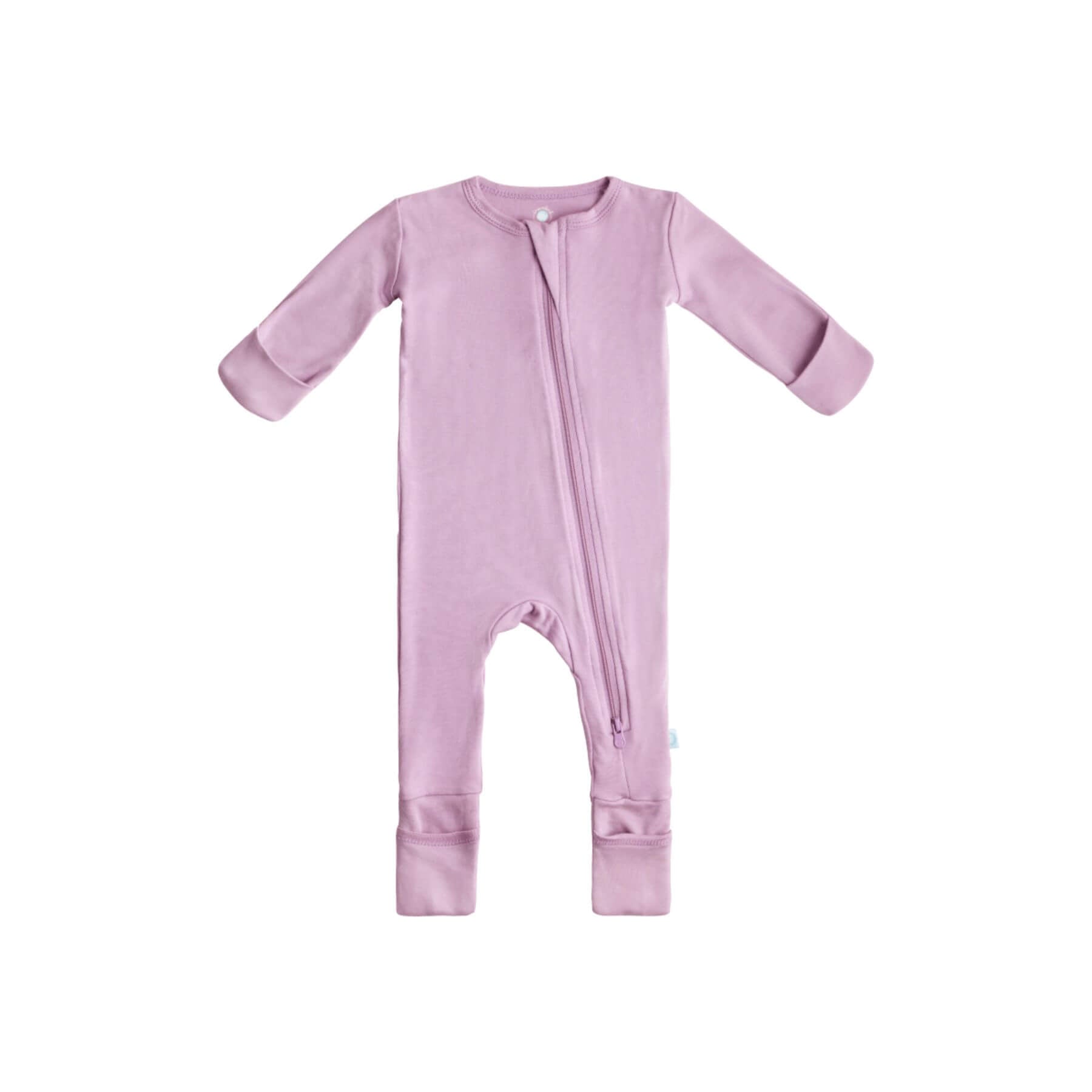 Dreamland Baby Bamboo Pajamas w/ DreamCuffs® - Mauve