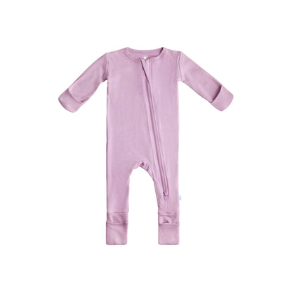 Dreamland Baby Bamboo Pajamas w/ DreamCuffs® - Mauve