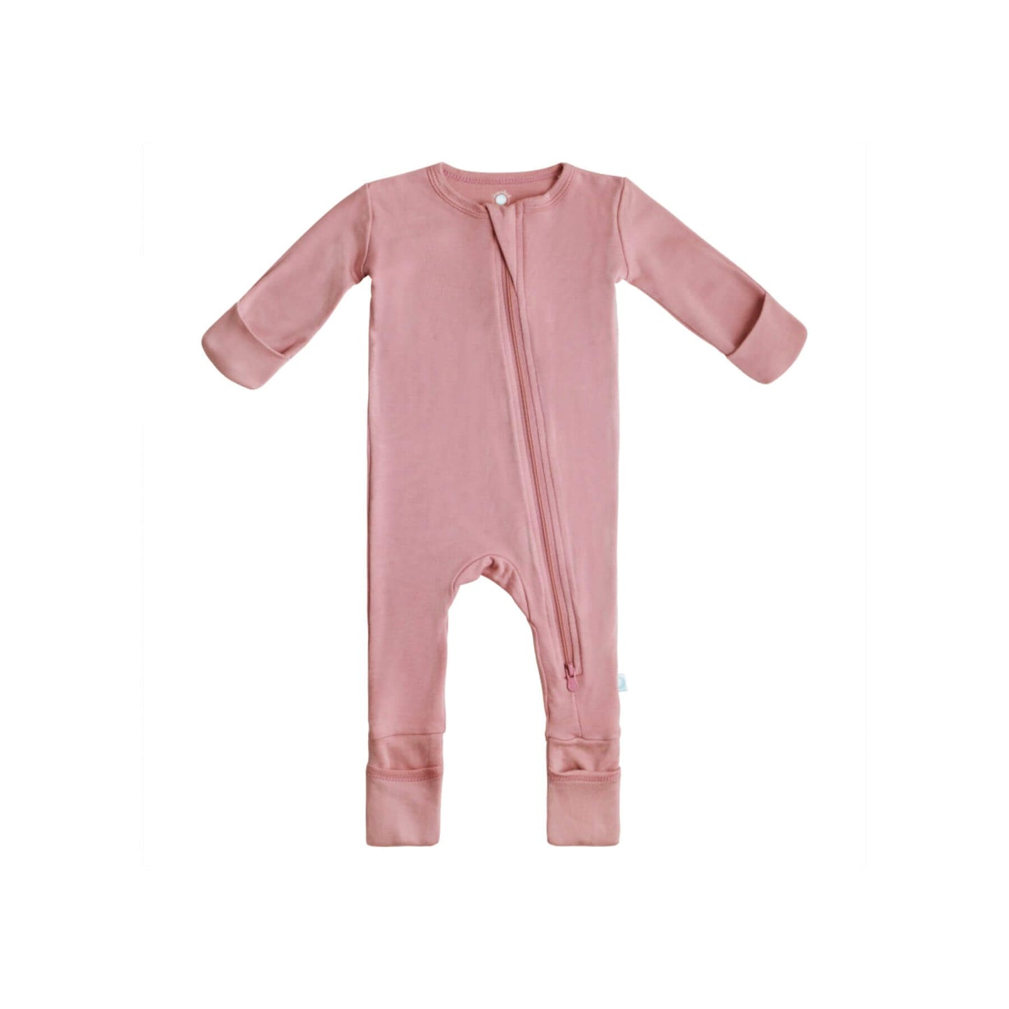 Dreamland Baby Bamboo Pajamas w/ DreamCuffs® - Rose