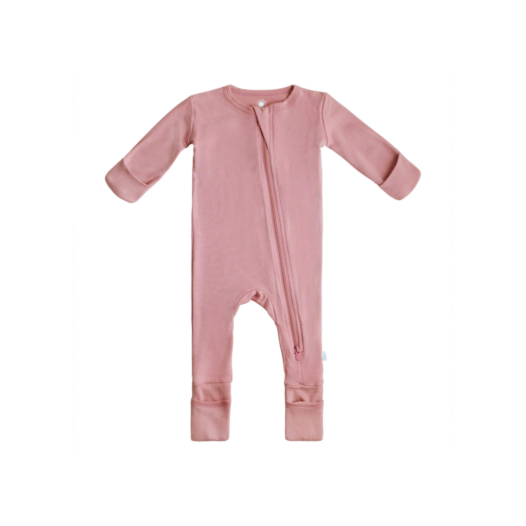 Dreamland Baby Bamboo Pajamas w/ DreamCuffs® - Rose