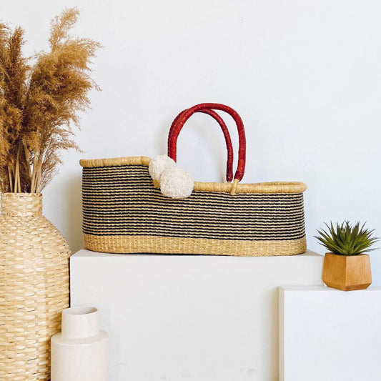 Plum+Sparrow Basket Only Fig African Moses Basket