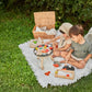 Kids Playing PlanToys BBQ Playset