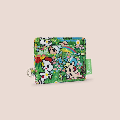 tokidoki Be Charged Card Case - Meadow Blooms