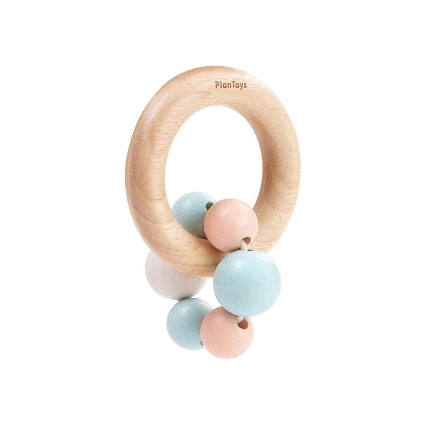 PlanToys Beads Rattle - Pastel