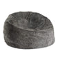 Bean Bag Chair, New Zealand Sheepskin, SW Curly, Graphite