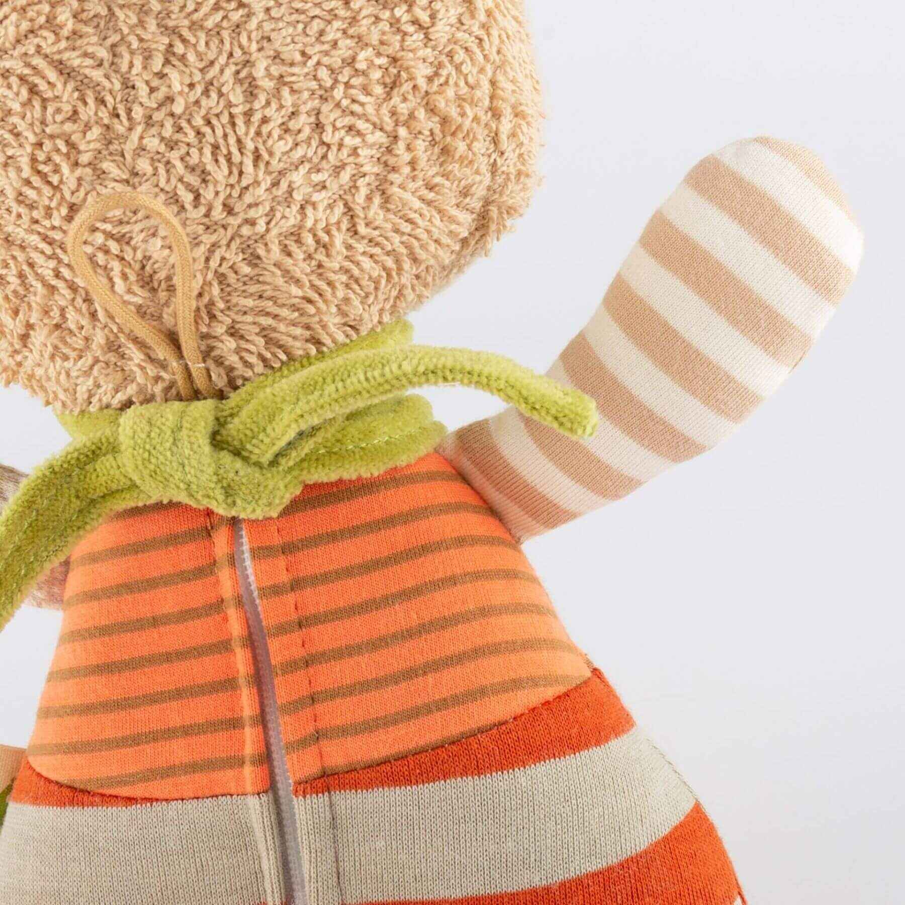 Close-up of sigikid Organic Bear Musical Toy