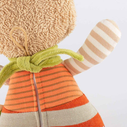 Close-up of sigikid Organic Bear Musical Toy