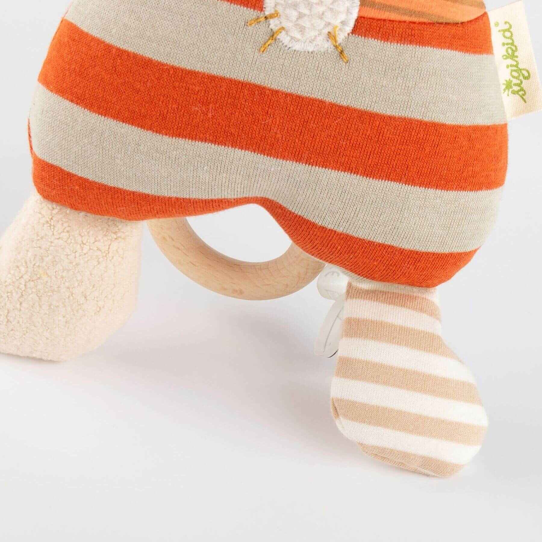 Close-up of sigikid Organic Bear Musical Toy