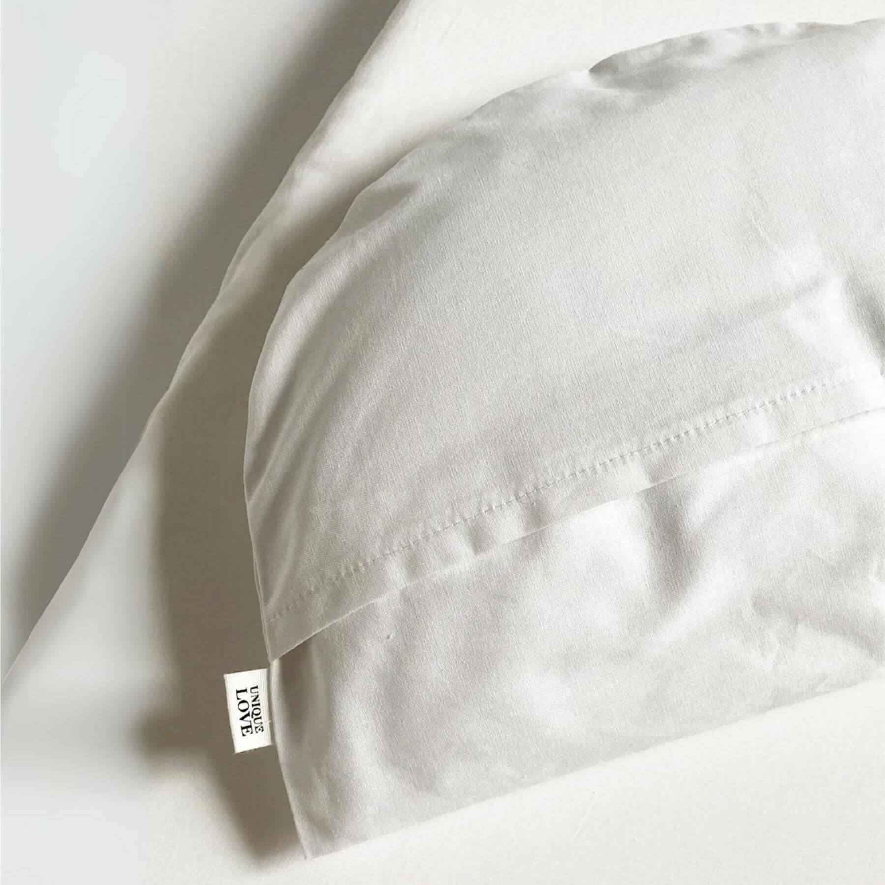 Detail of Unique Love Design Bedding Set for Baby Basket Pure White