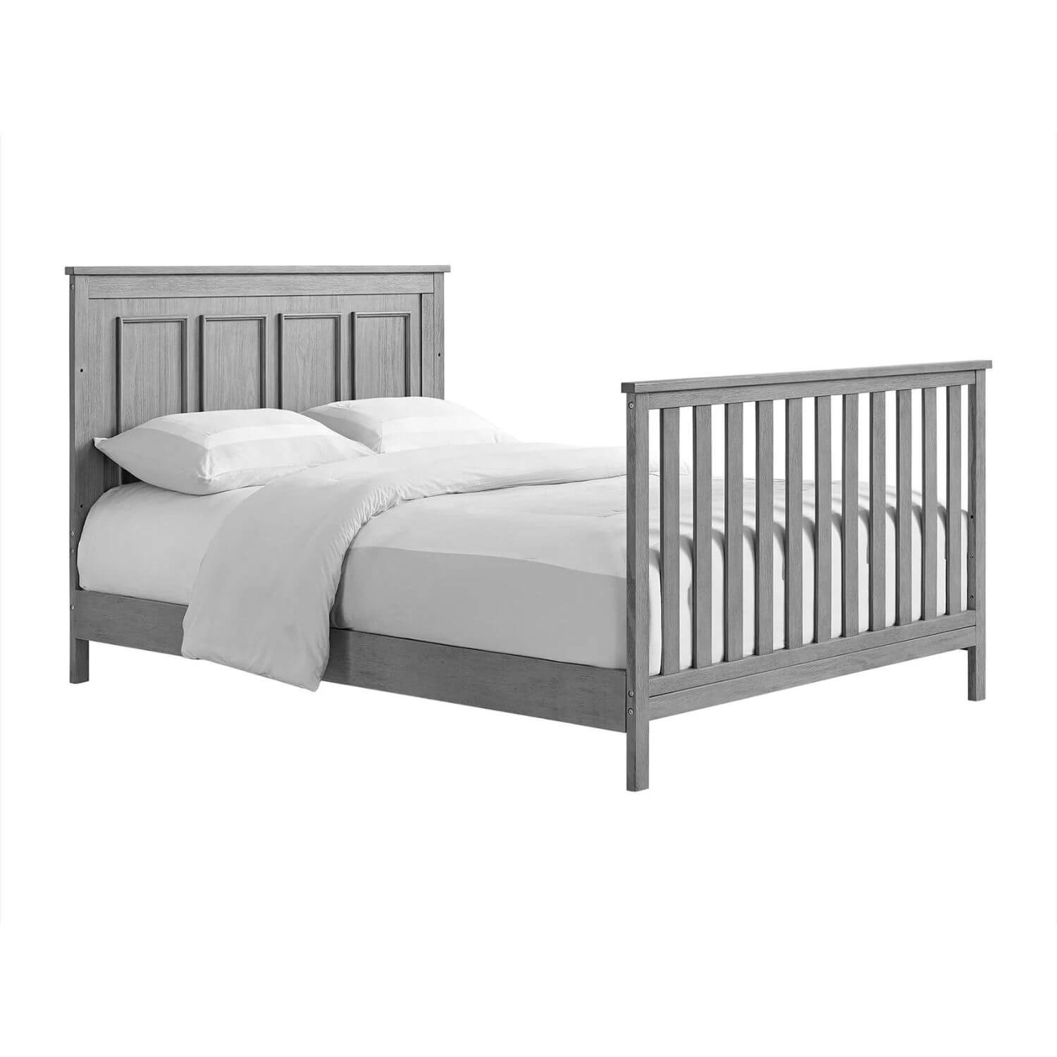 Oxford Baby Bennett Full Bed Conversion Kit | Rustic Gray