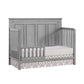 Oxford Baby Bennett Guard Rail | Rustic Gray