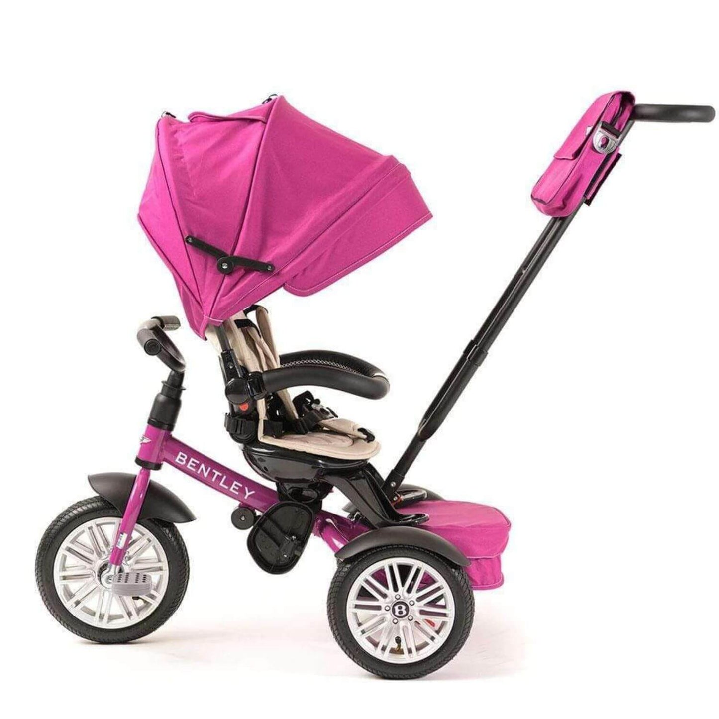 Bentley 6-in-1 Baby Stroller / Kids Trike Fuchsia Pink