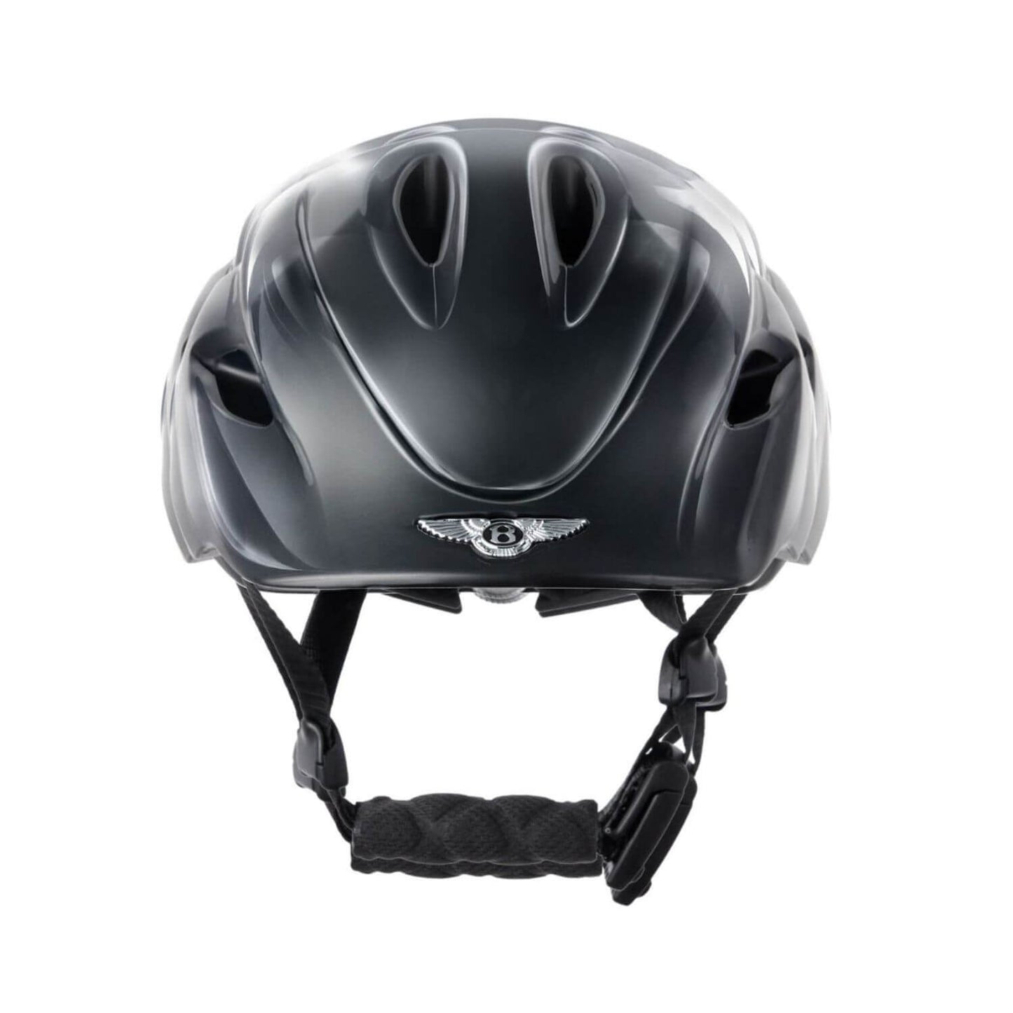 Front View of Bentley Helmet Onyx Black