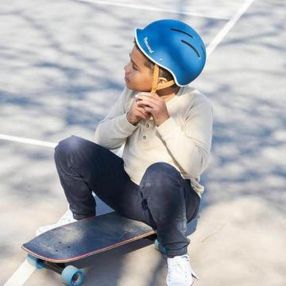 Bern Thousand Junior Kid Helmet Blue - Lifestyle