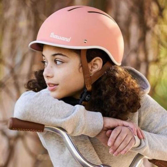 Bern Thousand Junior Kid Helmet Pink - Lifestyle