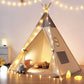 Besrey Teepee Tent for Kids with Padded Mat & Light Gray